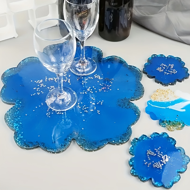 5pcs Cetakan Silikon Alas Bant - Flower Preservation Resin ulasan dan harga