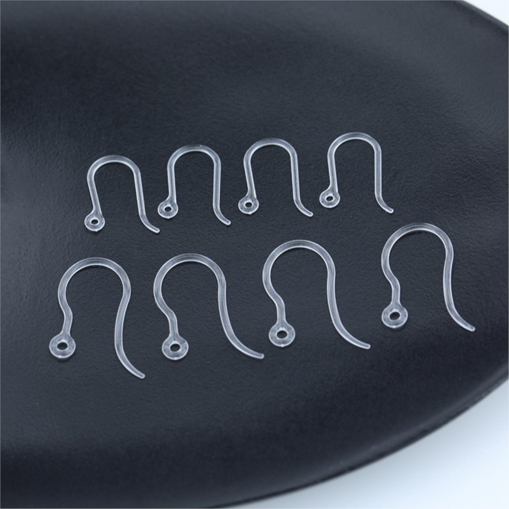 40 pcs Pengait Anting Plastik  - Resin Craft Projects ulasan dan harga