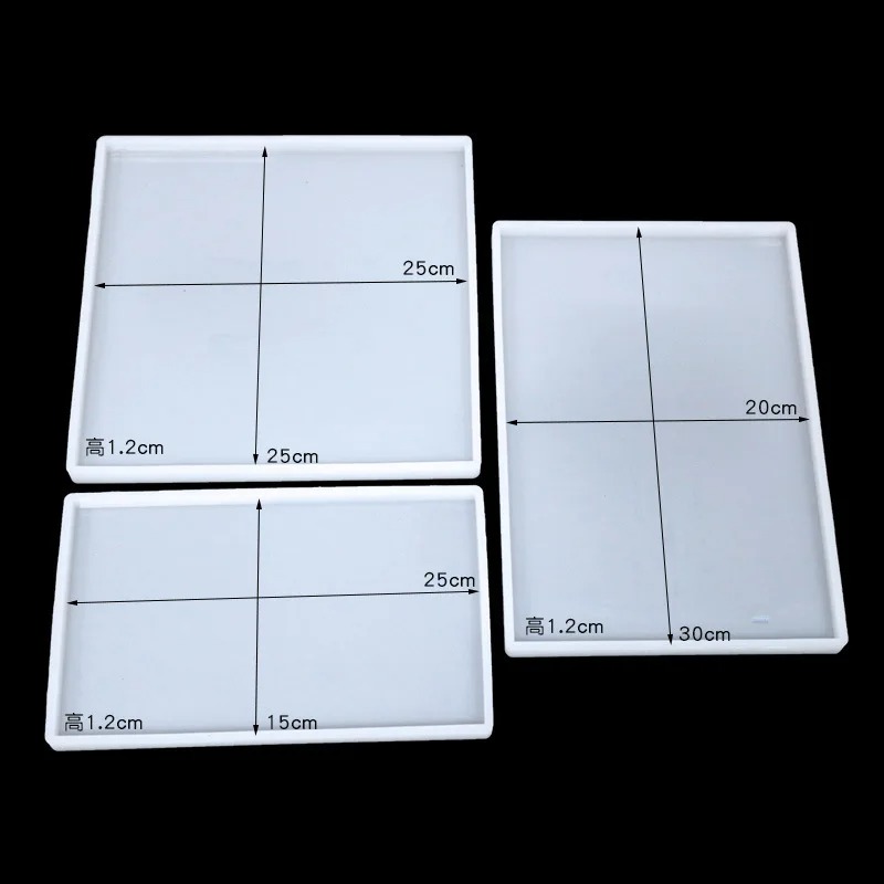 Cetakan silikon resin, cetakan - Silicone Mold Tray ulasan dan harga