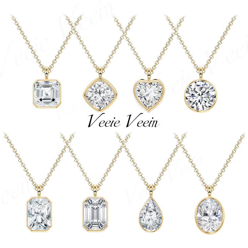 Veeie Veein Jewelry Kalung Lio - Bezels Set Pendant ulasan dan harga