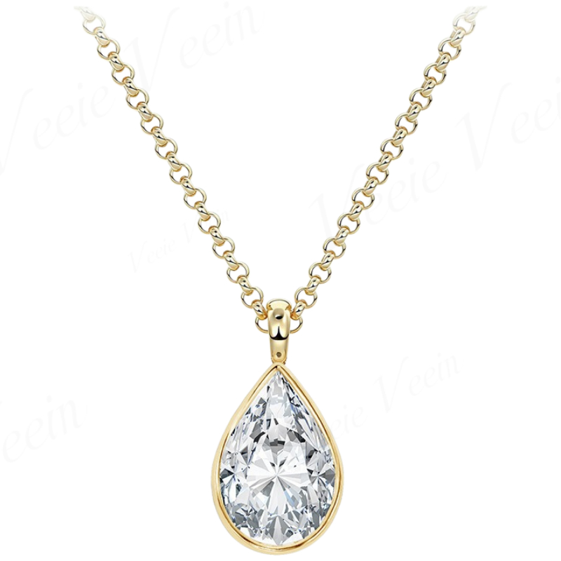 Veeie Veein Jewelry Kalung Lio - Bezels Set Pendant ulasan dan harga