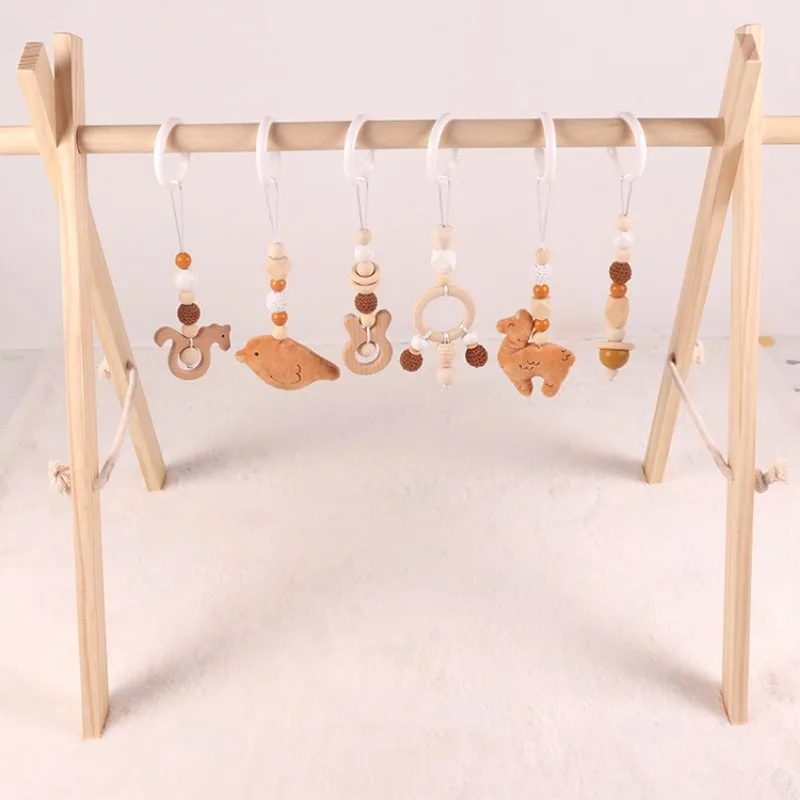 6 Buah Mainan Bayi Kayu Beech  - Wood Ring Blank ulasan dan harga