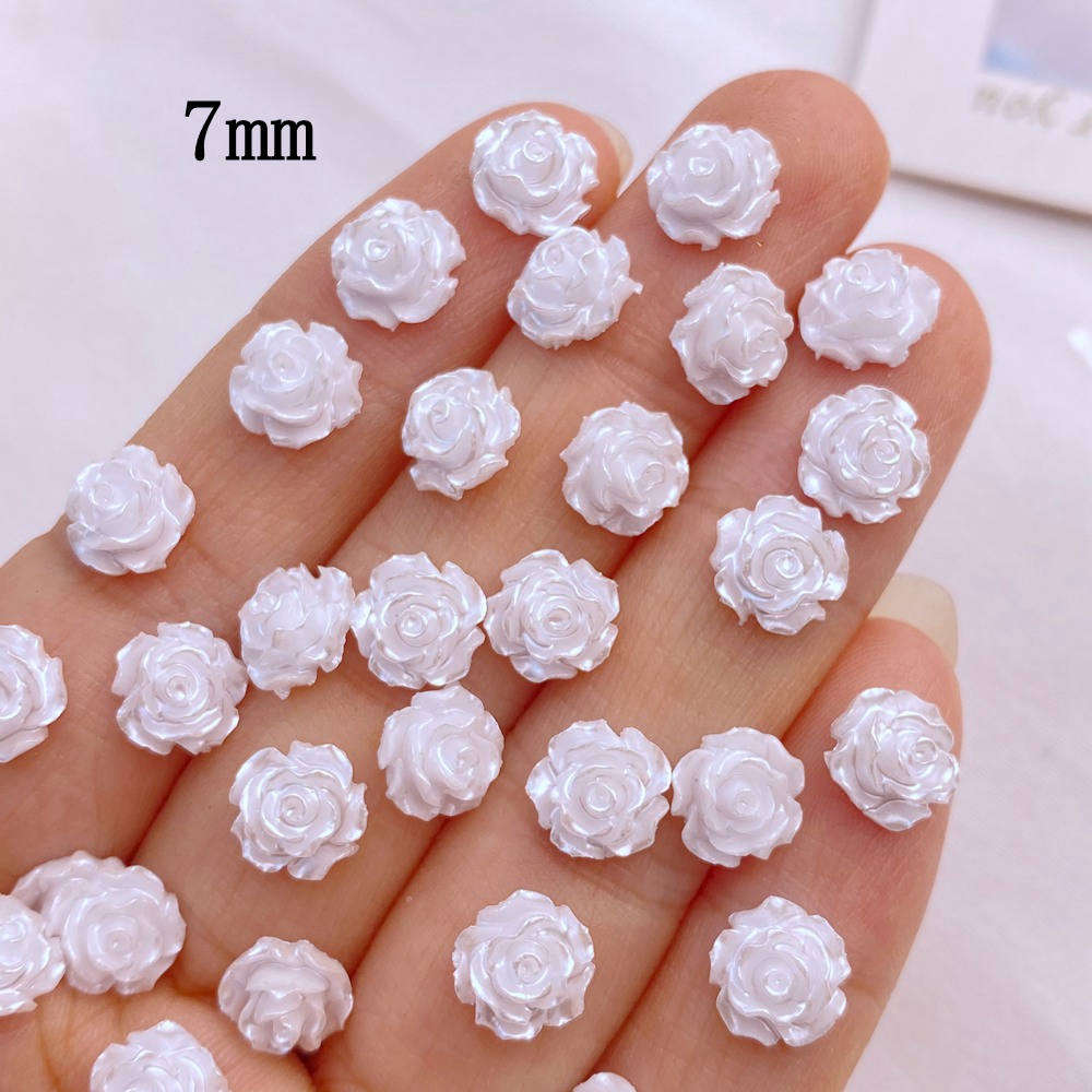 100 buah Mini lucu baru 5mm/7m - Flower Preservation Resin ulasan dan harga