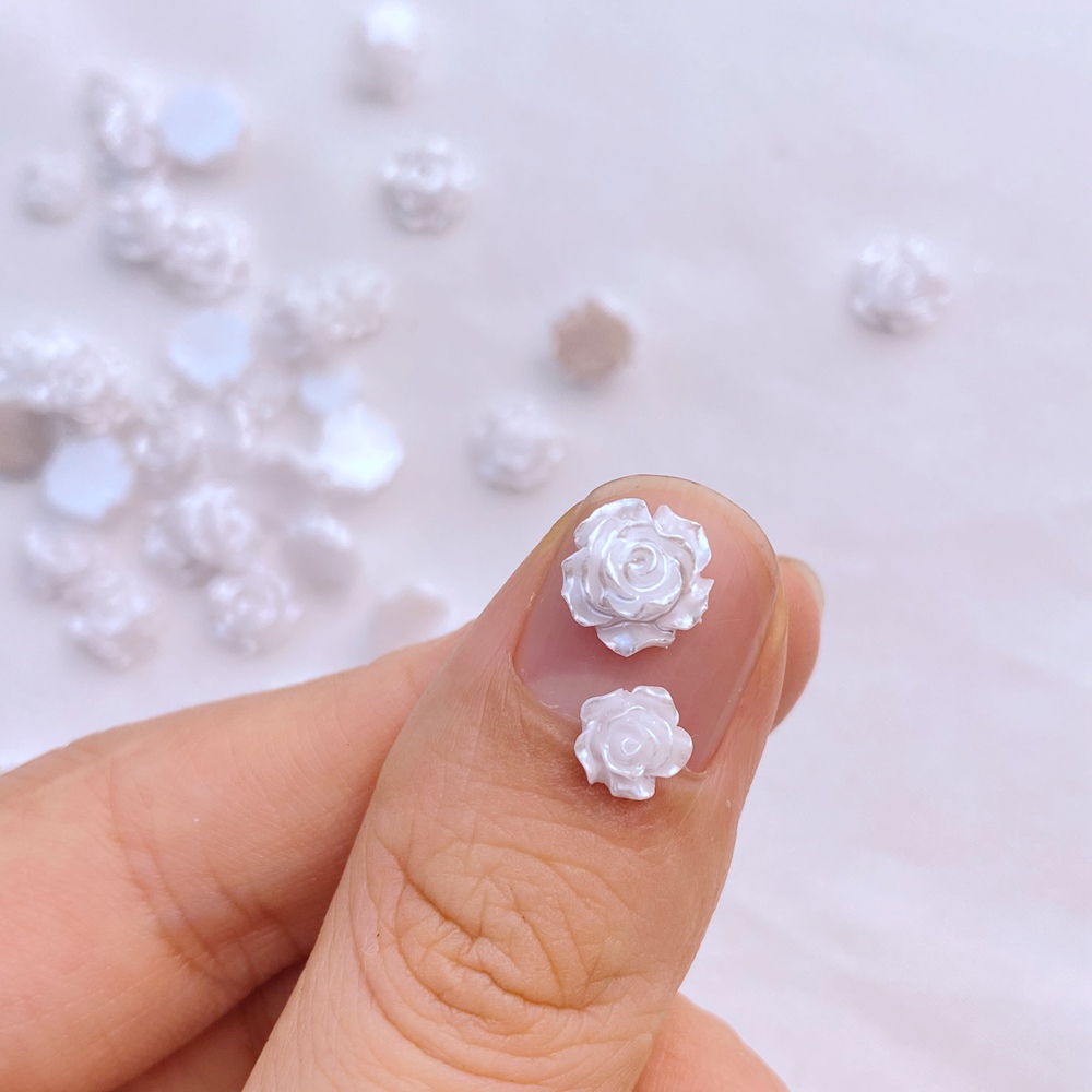 100 buah Mini lucu baru 5mm/7m - Flower Preservation Resin ulasan dan harga