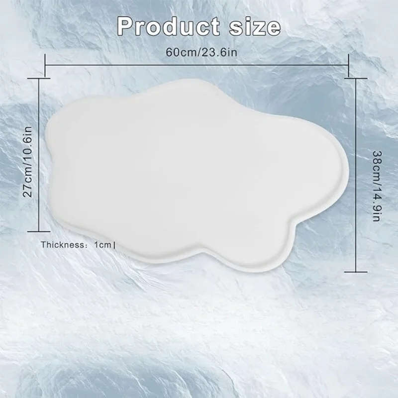 Cetakan meja Resin besar 24 in - Serving Tray Mold ulasan dan harga