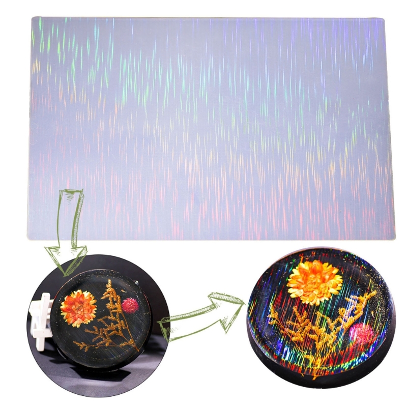 Holografis silikon Inlay Rainb - Resin Ocean Wave Mold ulasan dan harga
